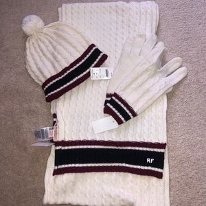 Brooks Brothers Women’s Scarf, Hat, & Glove Set